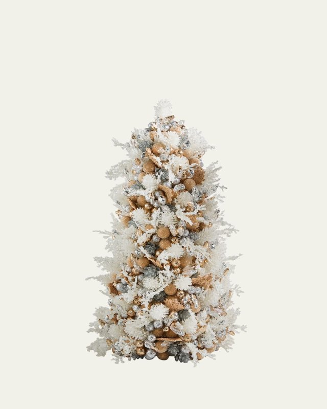 18" Winter Splendor Tree Christmas Decoration